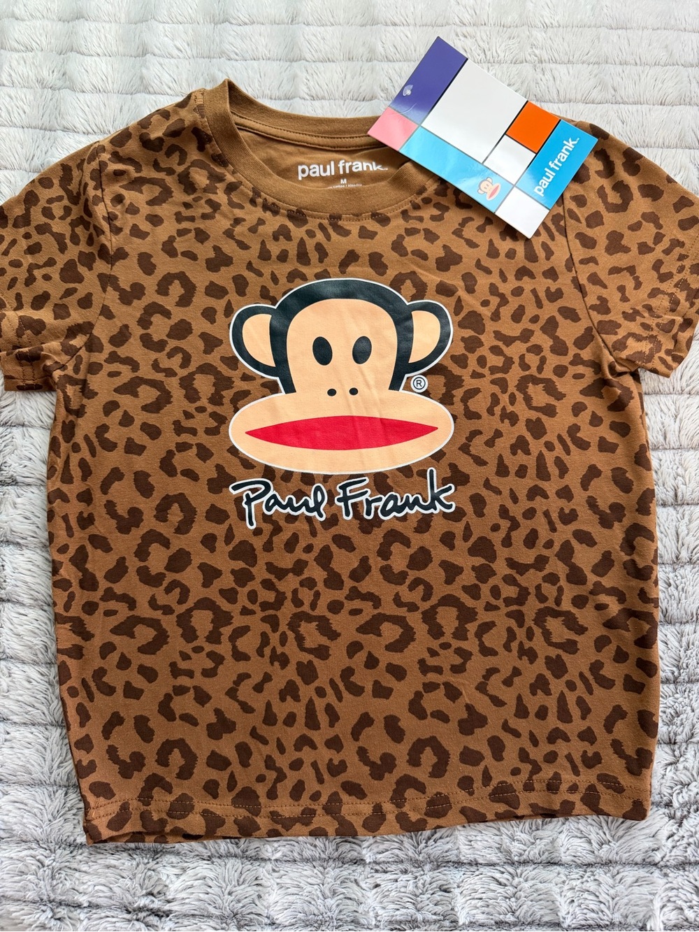 Paul Frank Brown Leopard Julius Graphic Tee